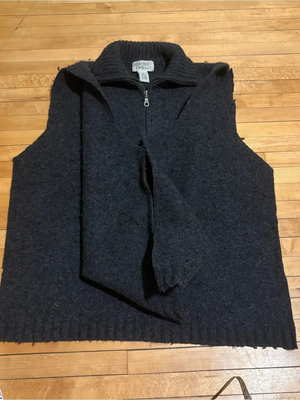 3 100% Wool Sweaters with Cuts and Tears - For Fixing